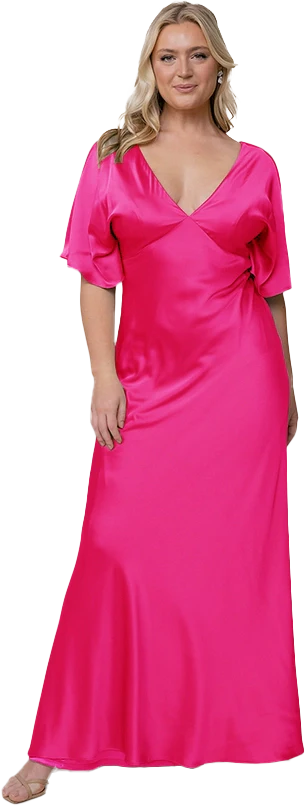 Maya Satin Dress | Made To Order - Image 87