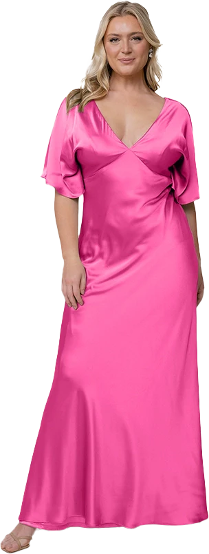 Maya Satin Dress | Made To Order - Image 92