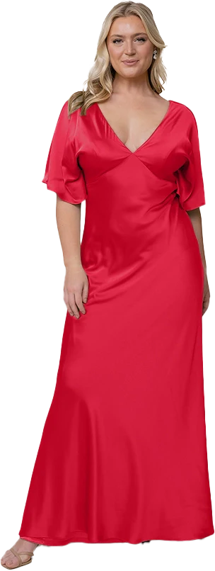 Maya Satin Dress | Made To Order - Image 93
