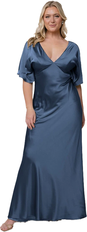 Maya Satin Dress | Made To Order - Image 98