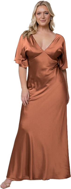 Maya Satin Dress | Made To Order - Image 99