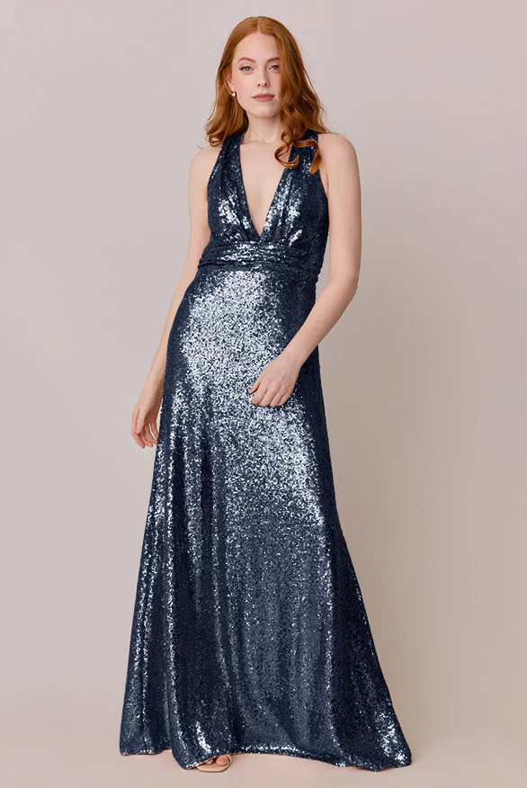 Sequin Mega Swatch | Ready To Ship | Navy Blue - Image 2