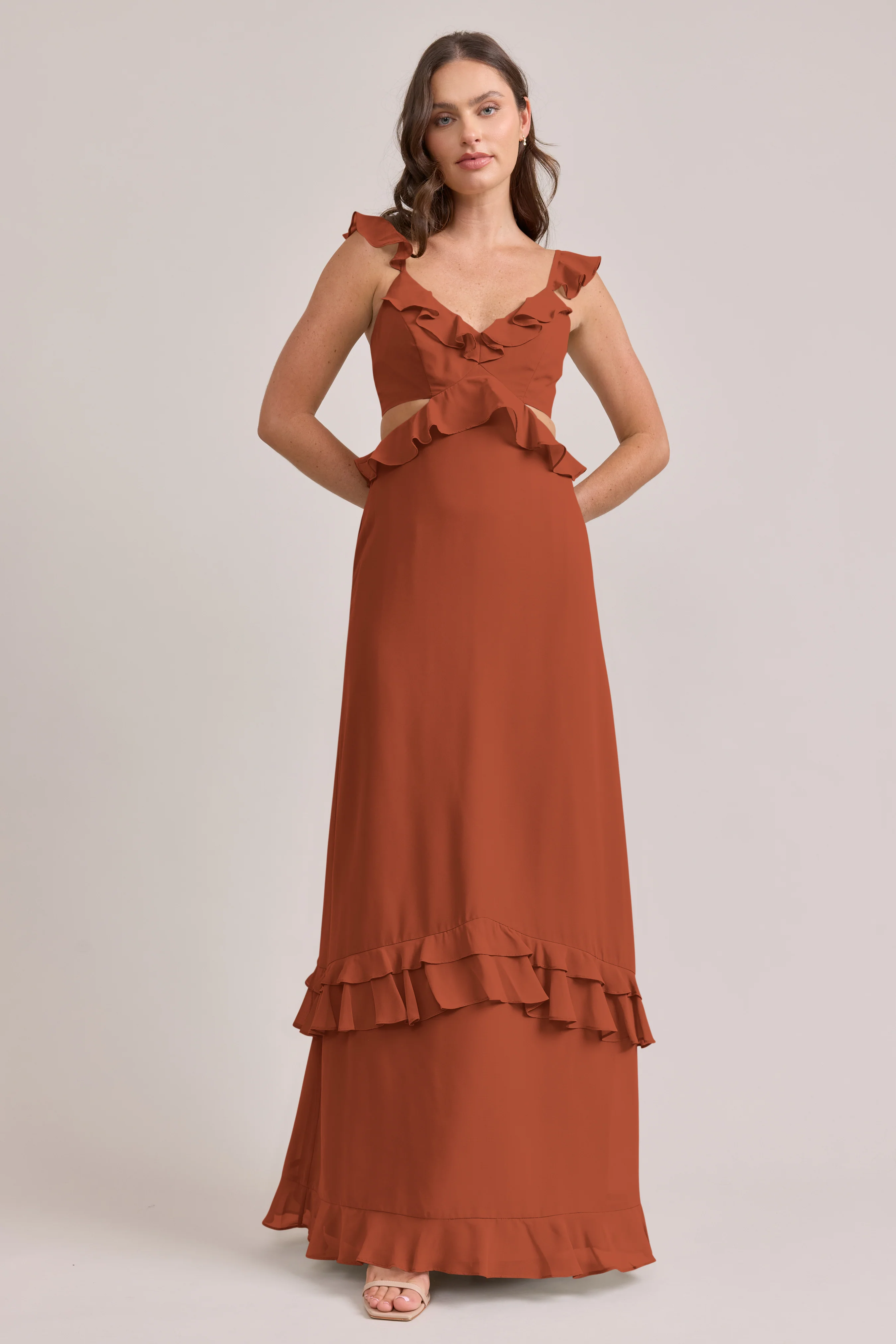 Mia Chiffon Dress | Made To Order - Image 109