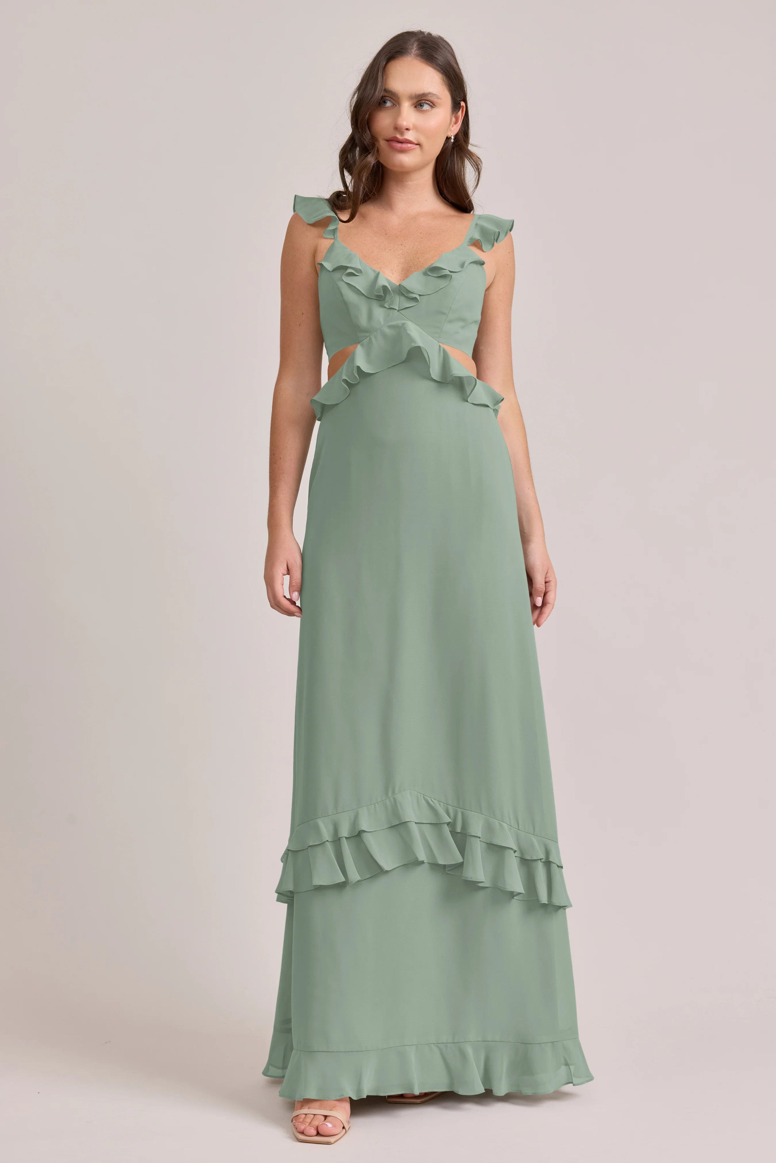Mia Chiffon Dress | Made To Order - Image 114