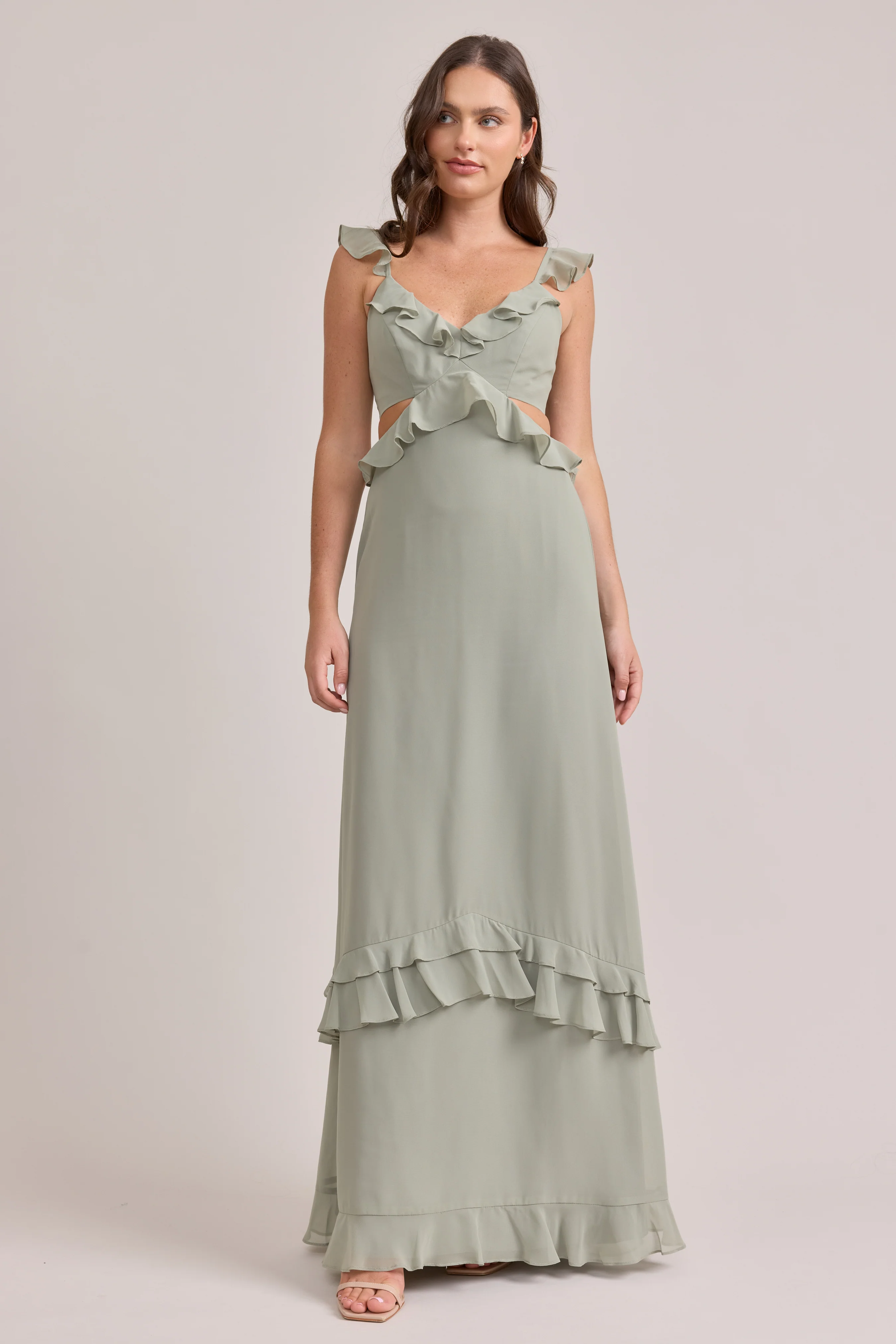 Mia Chiffon Dress | Made To Order - Image 115