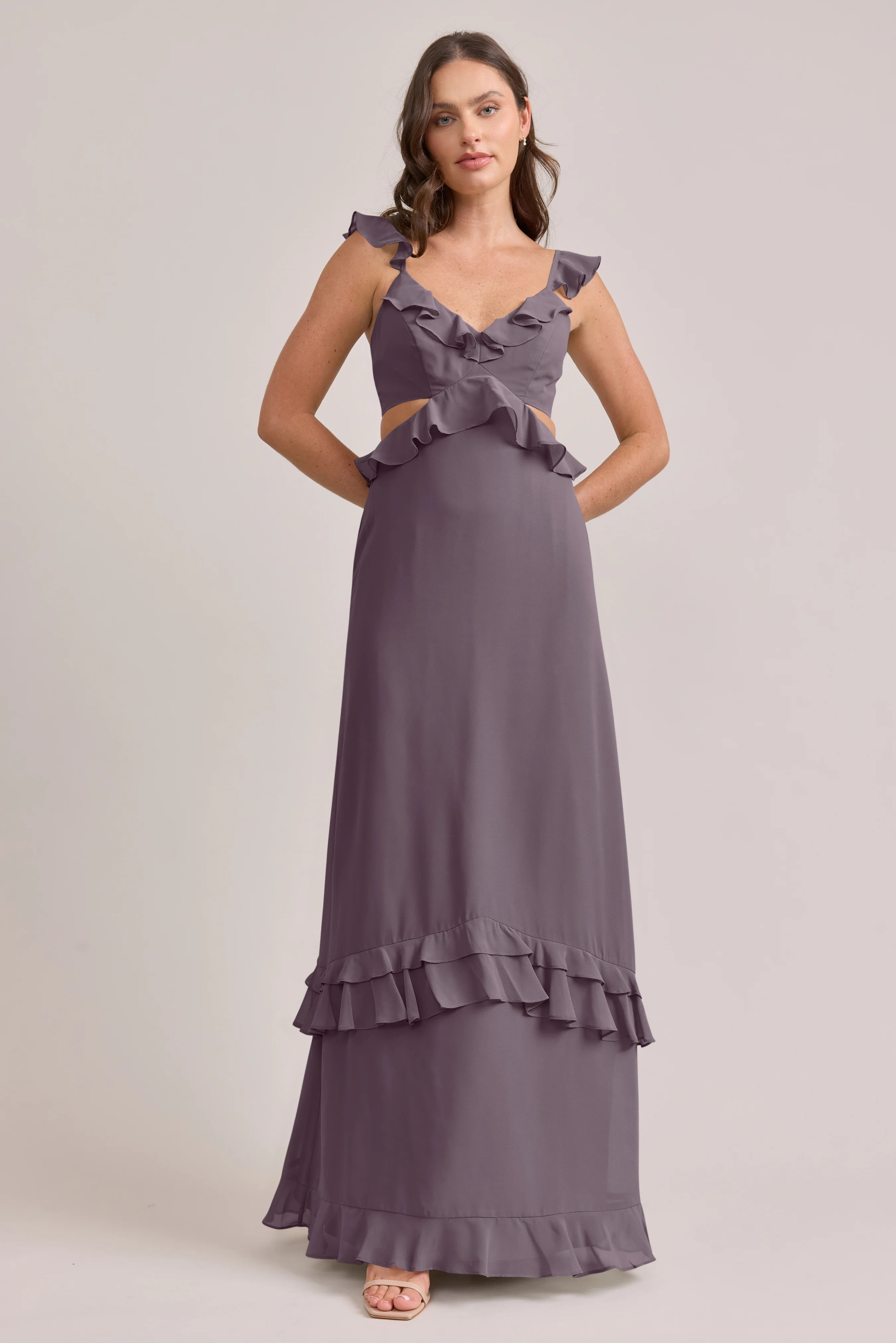 Mia Chiffon Dress | Made To Order - Image 124