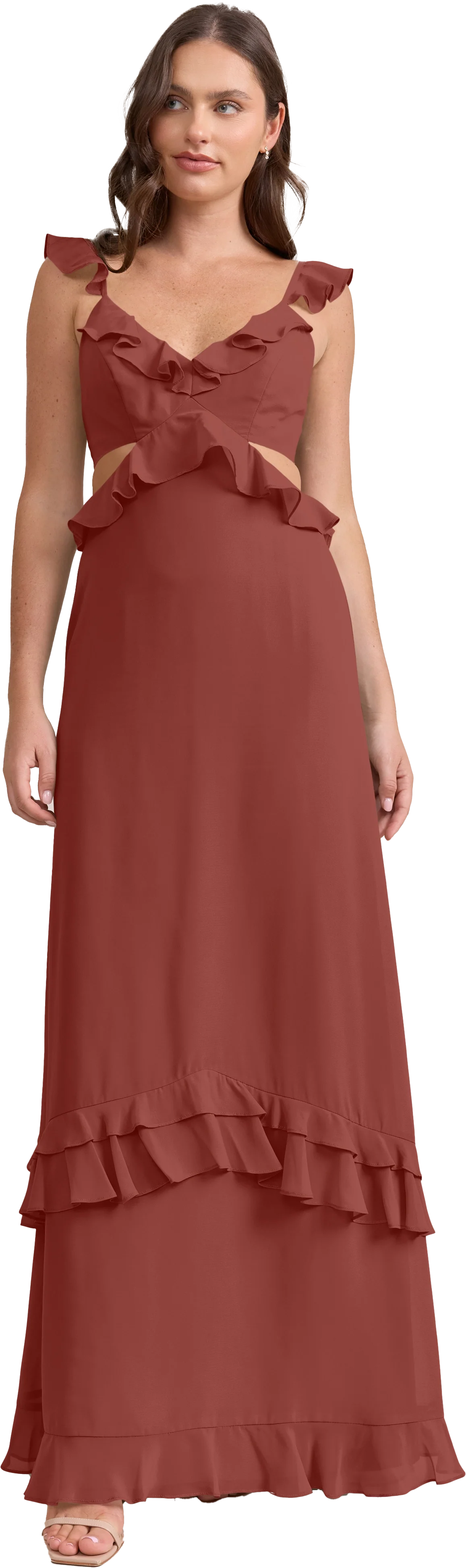 Mia Chiffon Dress | Made To Order - Image 136