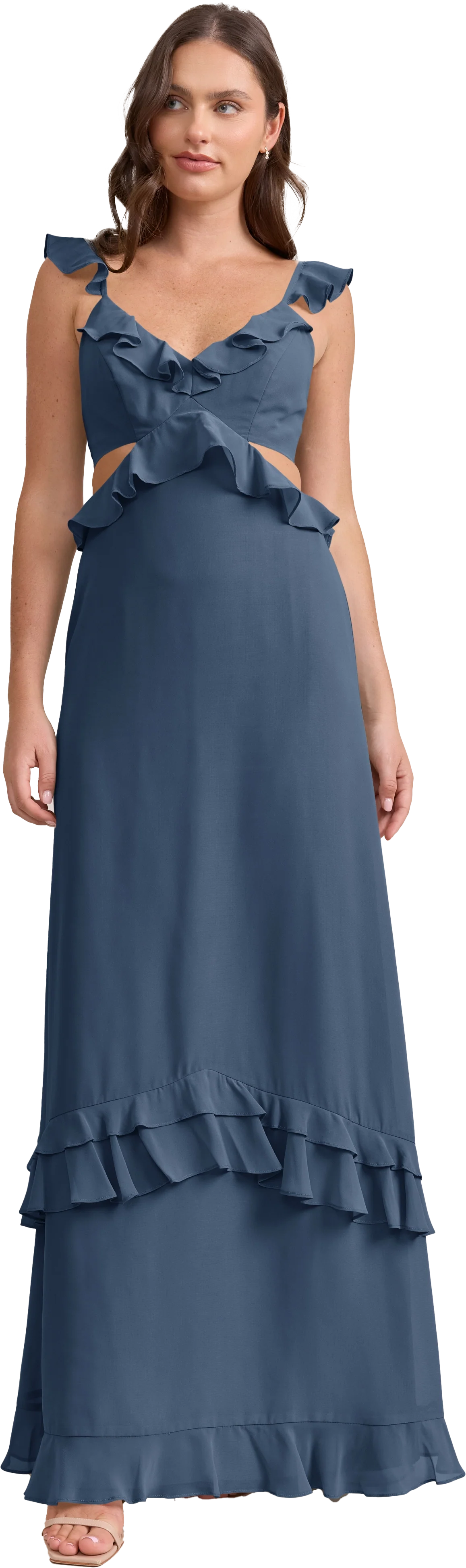 Mia Chiffon Dress | Made To Order - Image 140