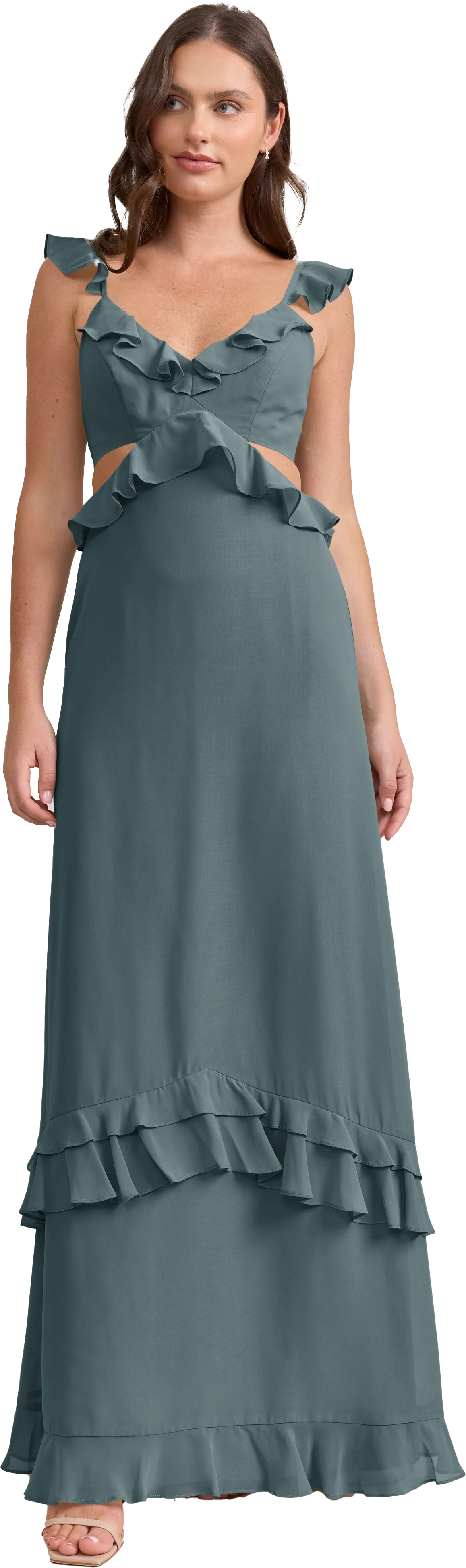 Mia Chiffon Dress | Made To Order - Image 142