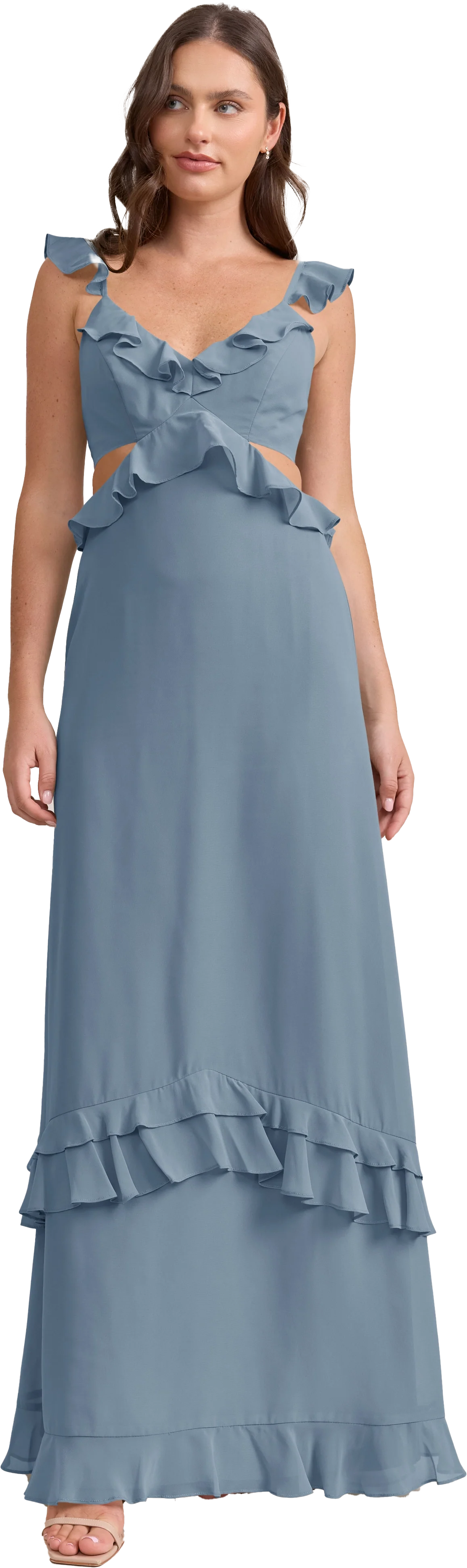 Mia Chiffon Dress | Made To Order - Image 144