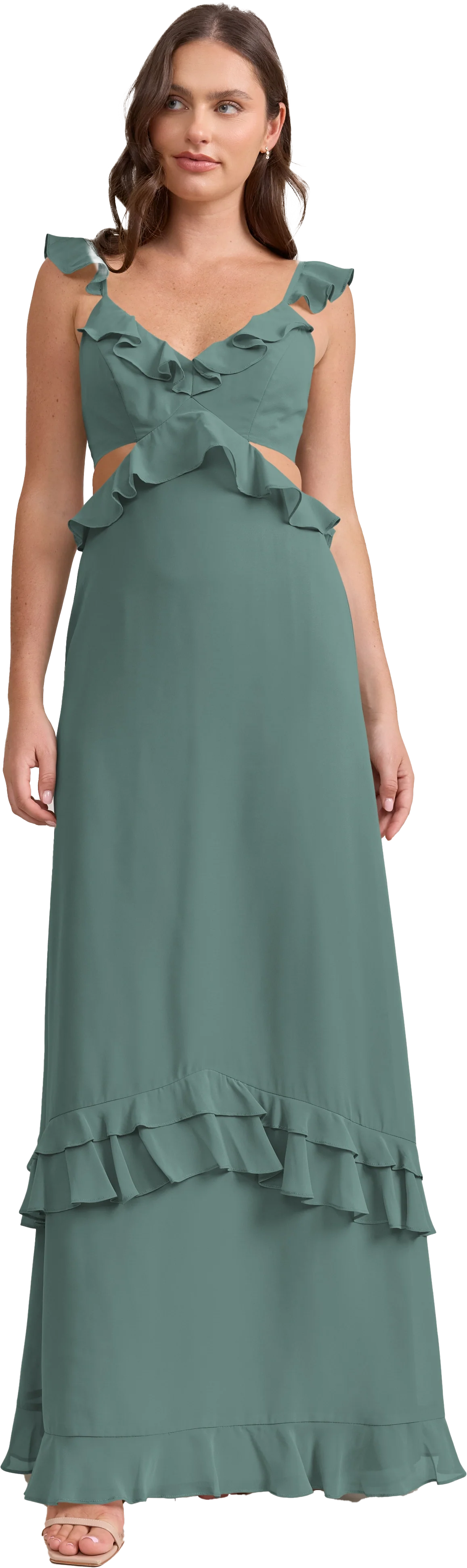 Mia Chiffon Dress | Made To Order - Image 161
