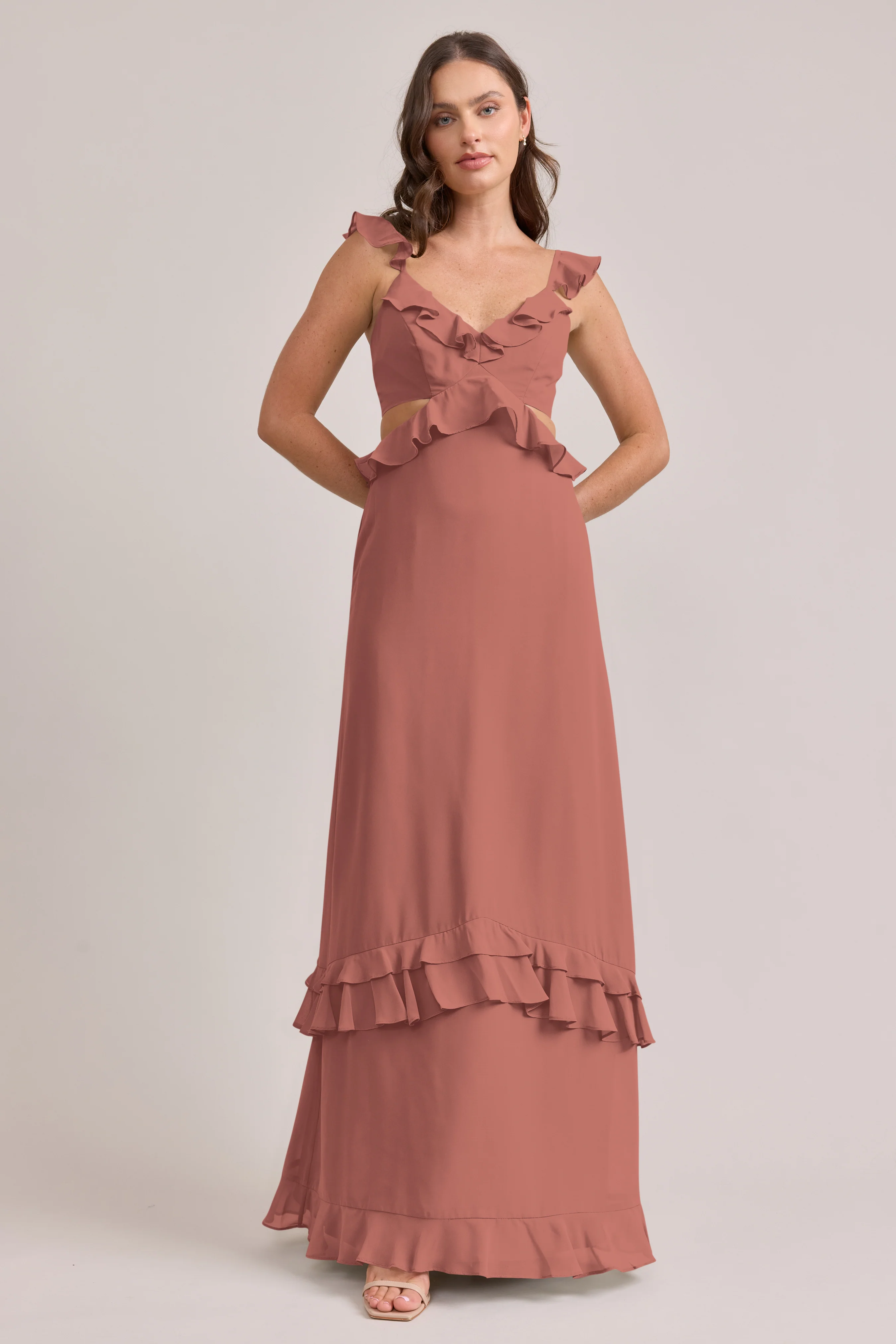 Mia Chiffon Dress | Made To Order - Image 33