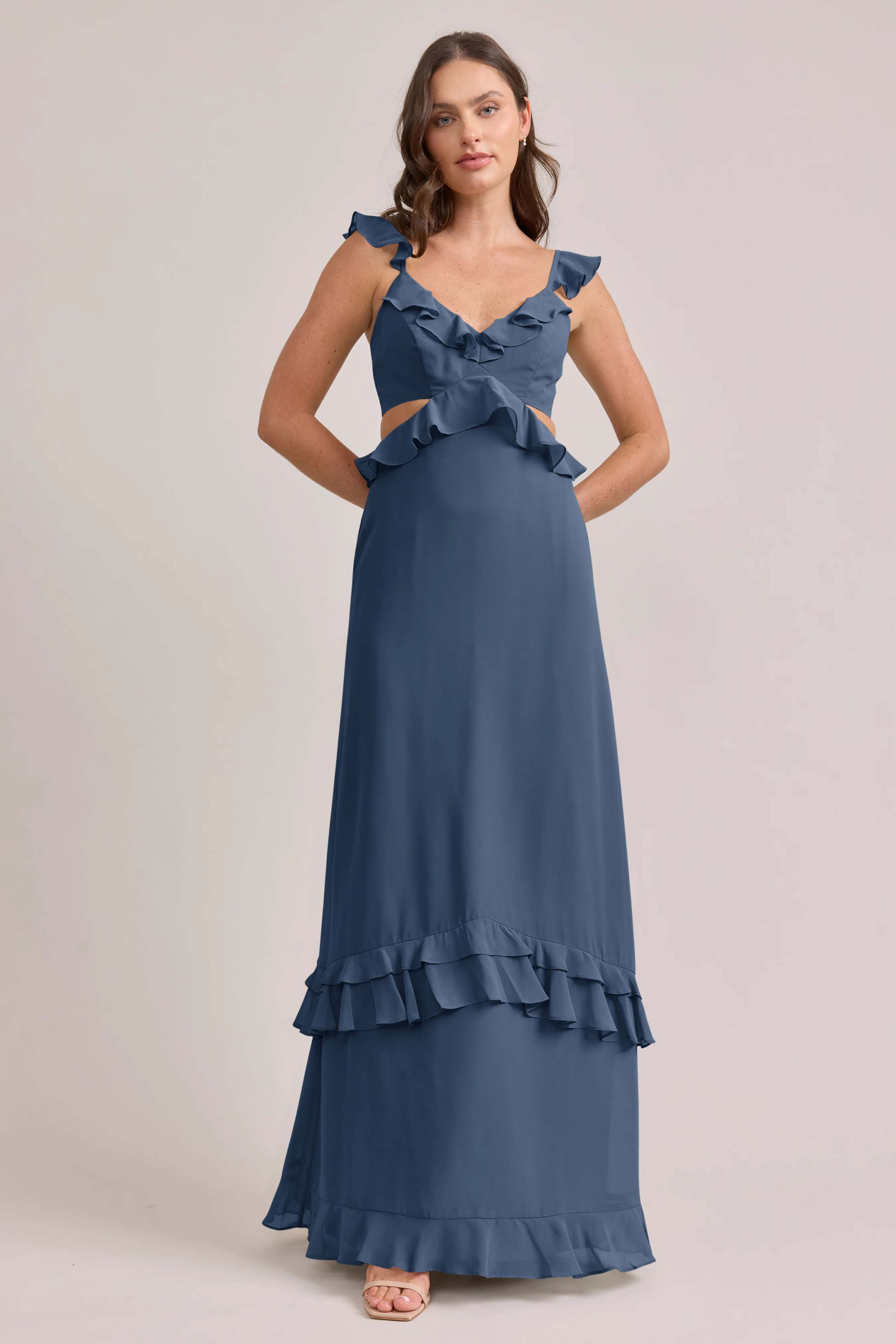 Mia Chiffon Dress | Made To Order - Image 37