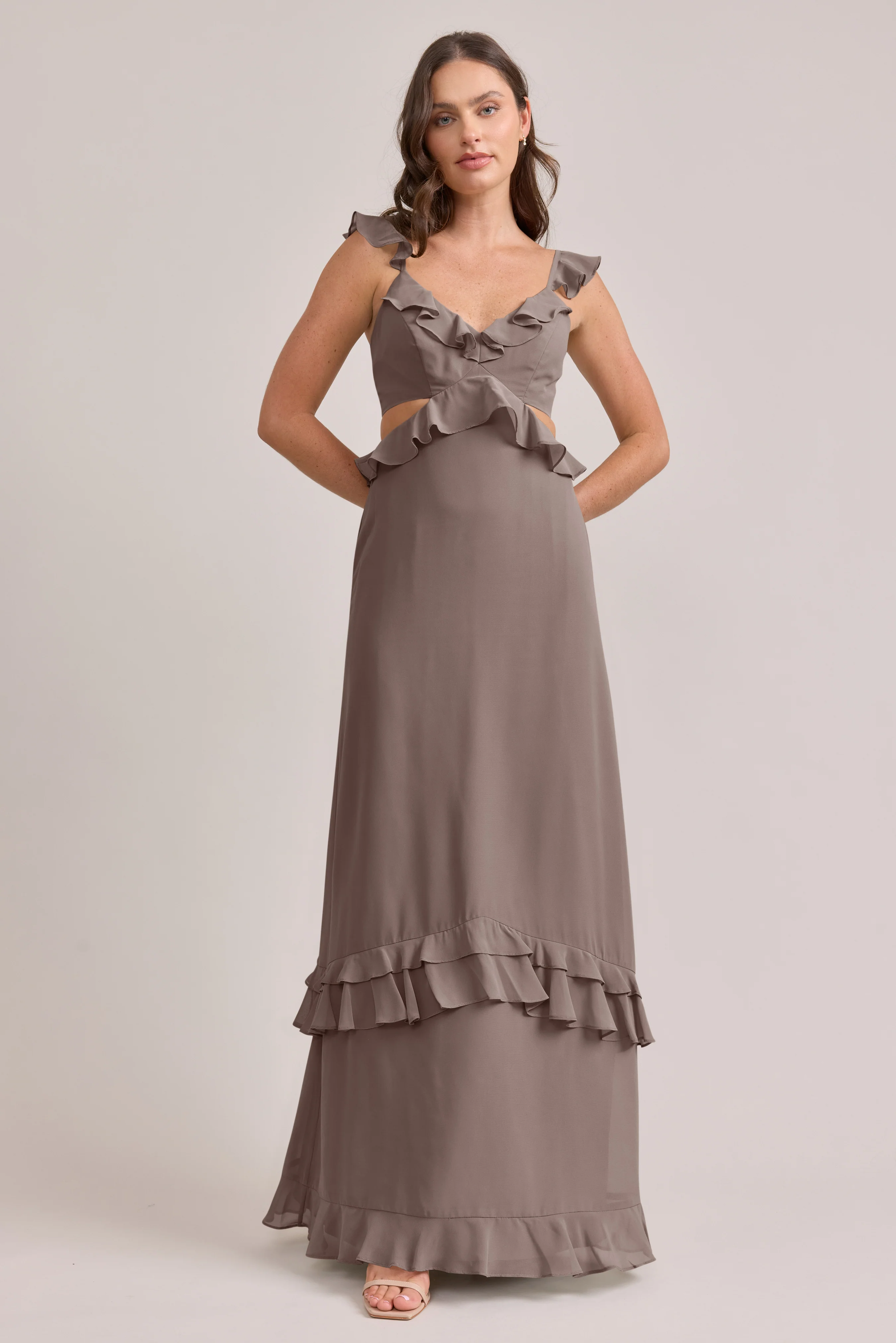 Mia Chiffon Dress | Made To Order - Image 54