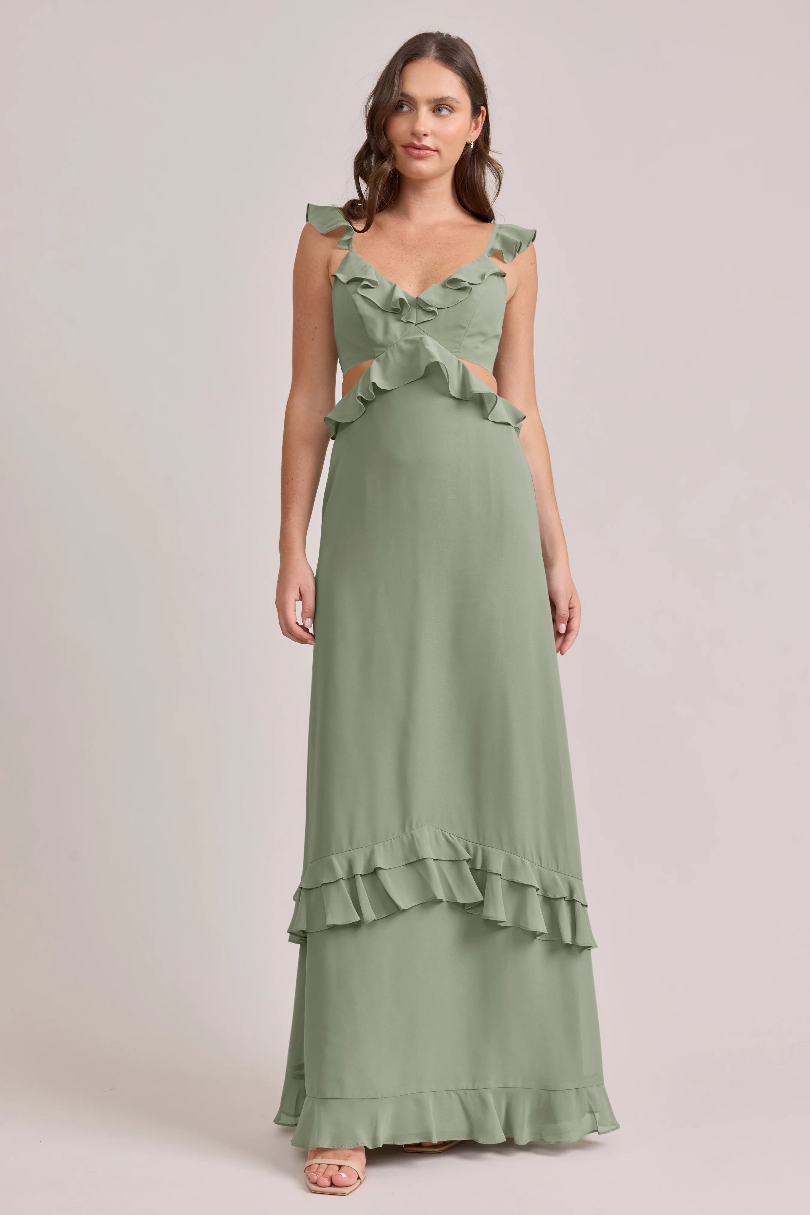 Mia Chiffon Dress | Made To Order - Image 78