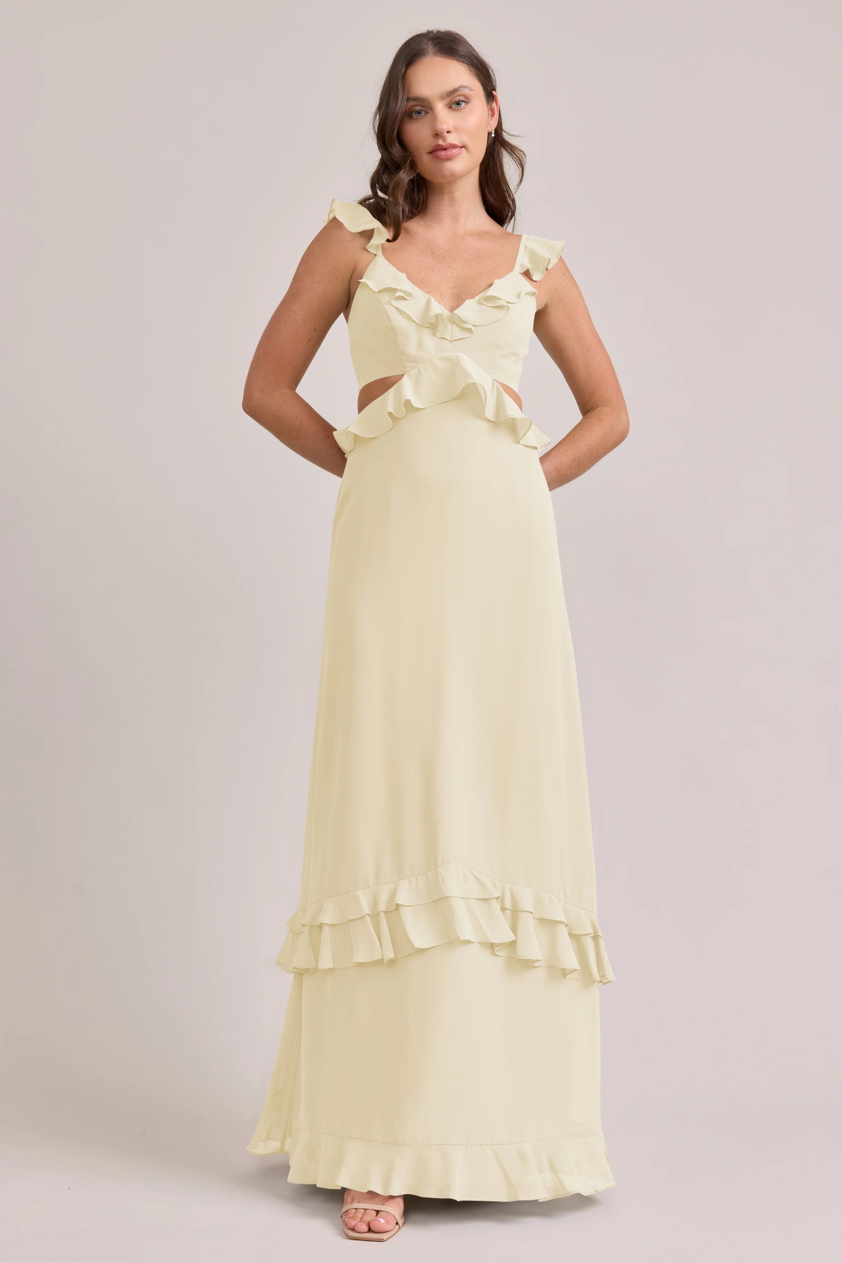 Mia Chiffon Dress | Made To Order - Image 84
