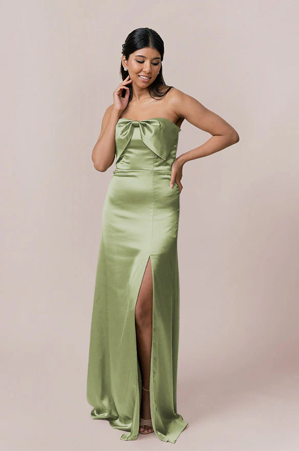 Monroe Satin Dress | Made To Order - Image 103