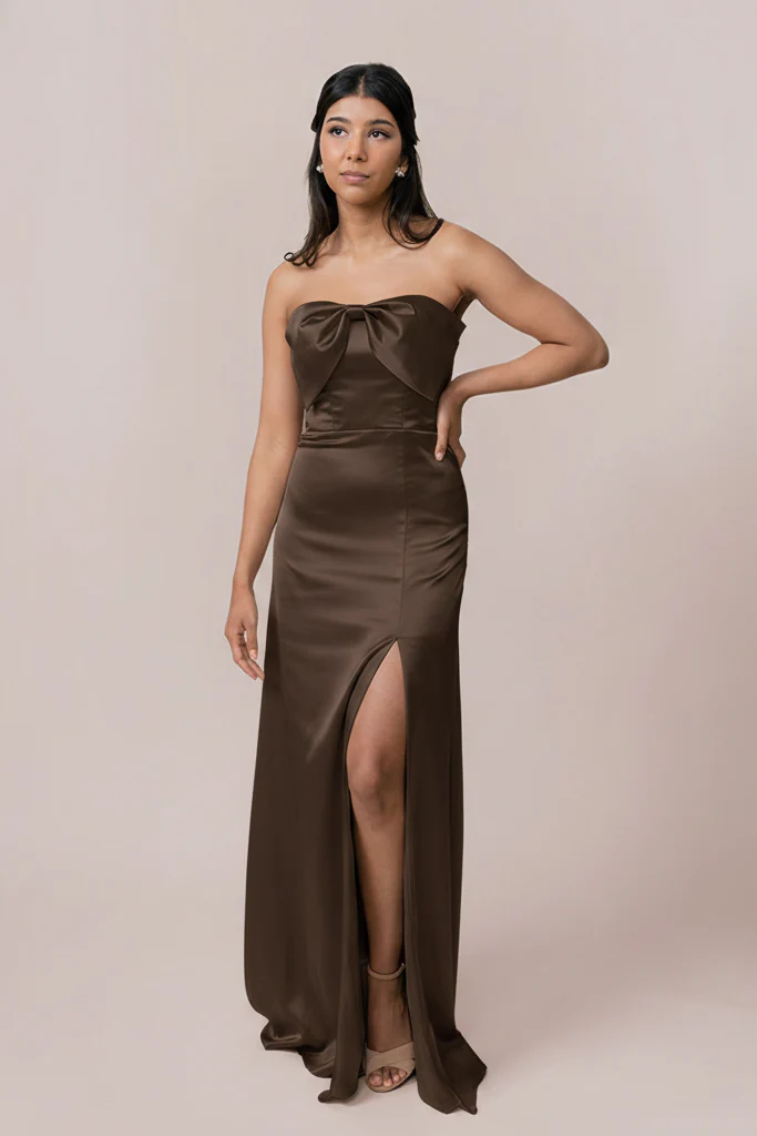 Monroe Satin Dress | Made To Order - Image 114