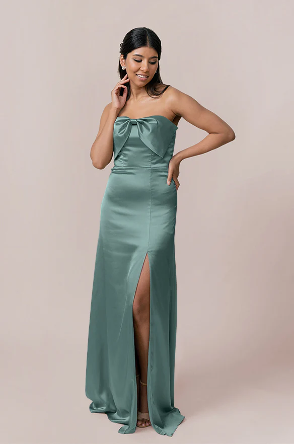 Monroe Satin Dress | Made To Order - Image 30