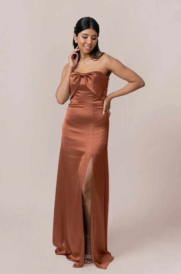 Monroe Satin Dress | Made To Order - Image 32