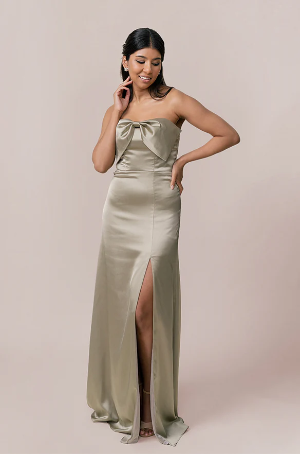 Monroe Satin Dress | Made To Order - Image 39