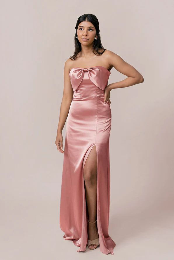 Monroe Satin Dress | Made To Order - Image 41