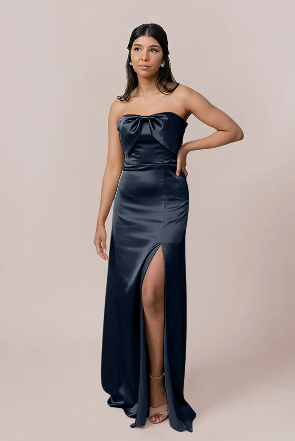 Monroe Satin Dress | Made To Order - Image 42