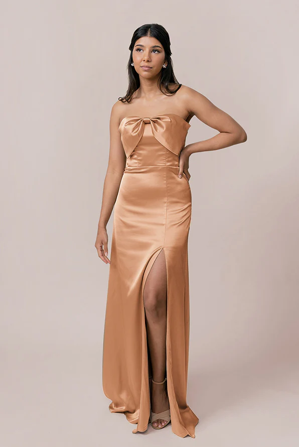 Monroe Satin Dress | Made To Order - Image 56