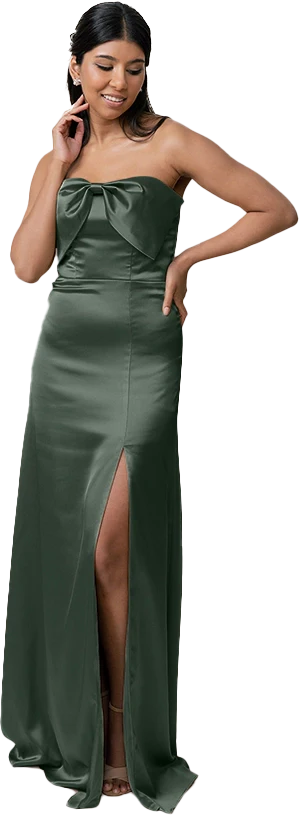 Monroe Satin Dress | Made To Order - Image 70
