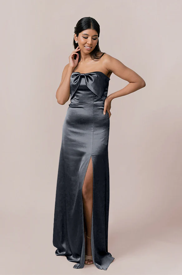 Monroe Satin Dress | Made To Order - Image 9