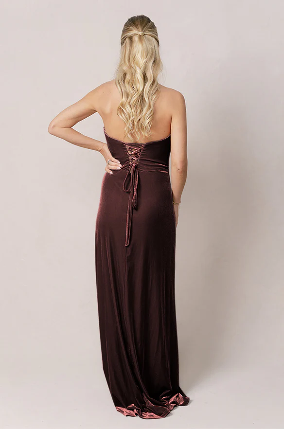 Monroe Velvet Dress | Made To Order - Image 21