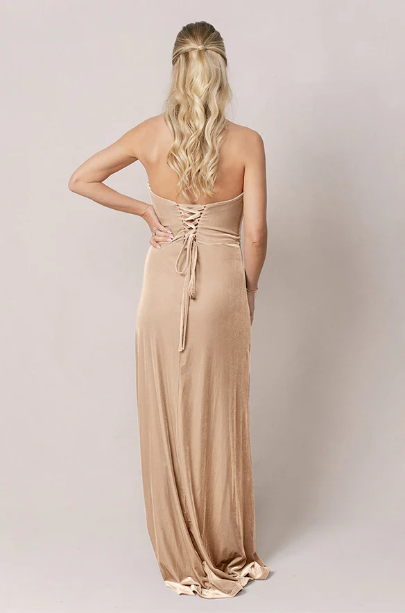 Monroe Velvet Dress | Made To Order - Image 27