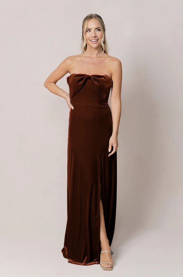 Monroe Velvet Dress | Made To Order - Image 31