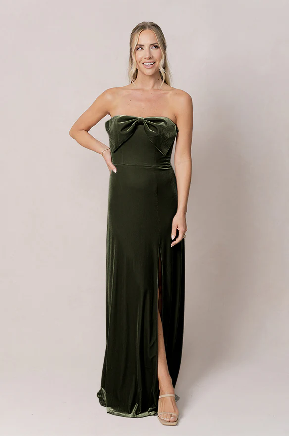 Monroe Velvet Dress | Made To Order - Image 36