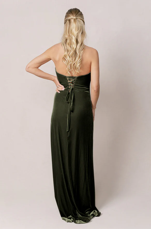 Monroe Velvet Dress | Made To Order - Image 37