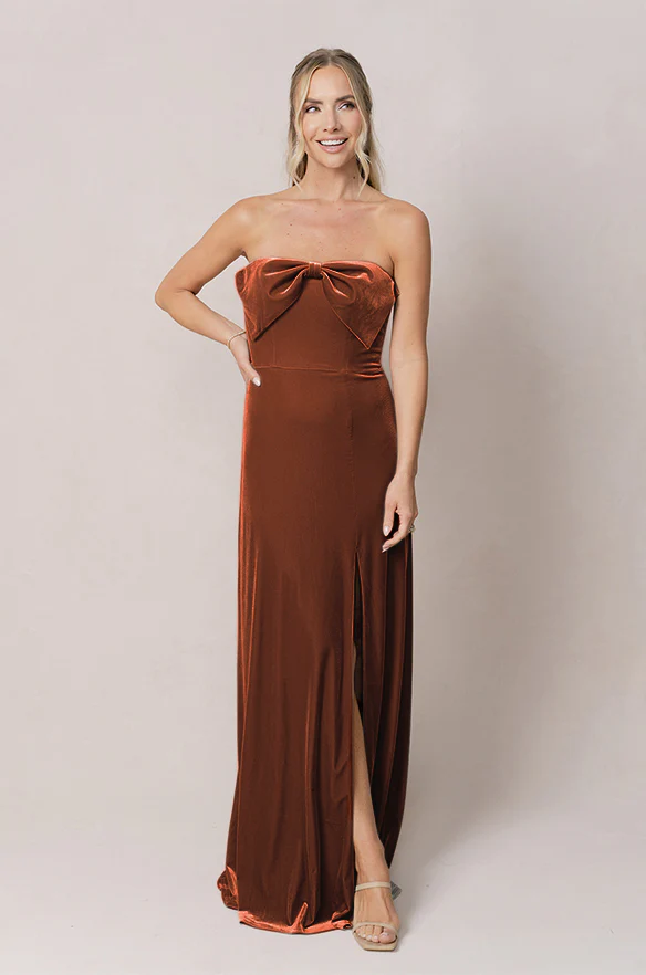 Monroe Velvet Dress | Made To Order - Image 46