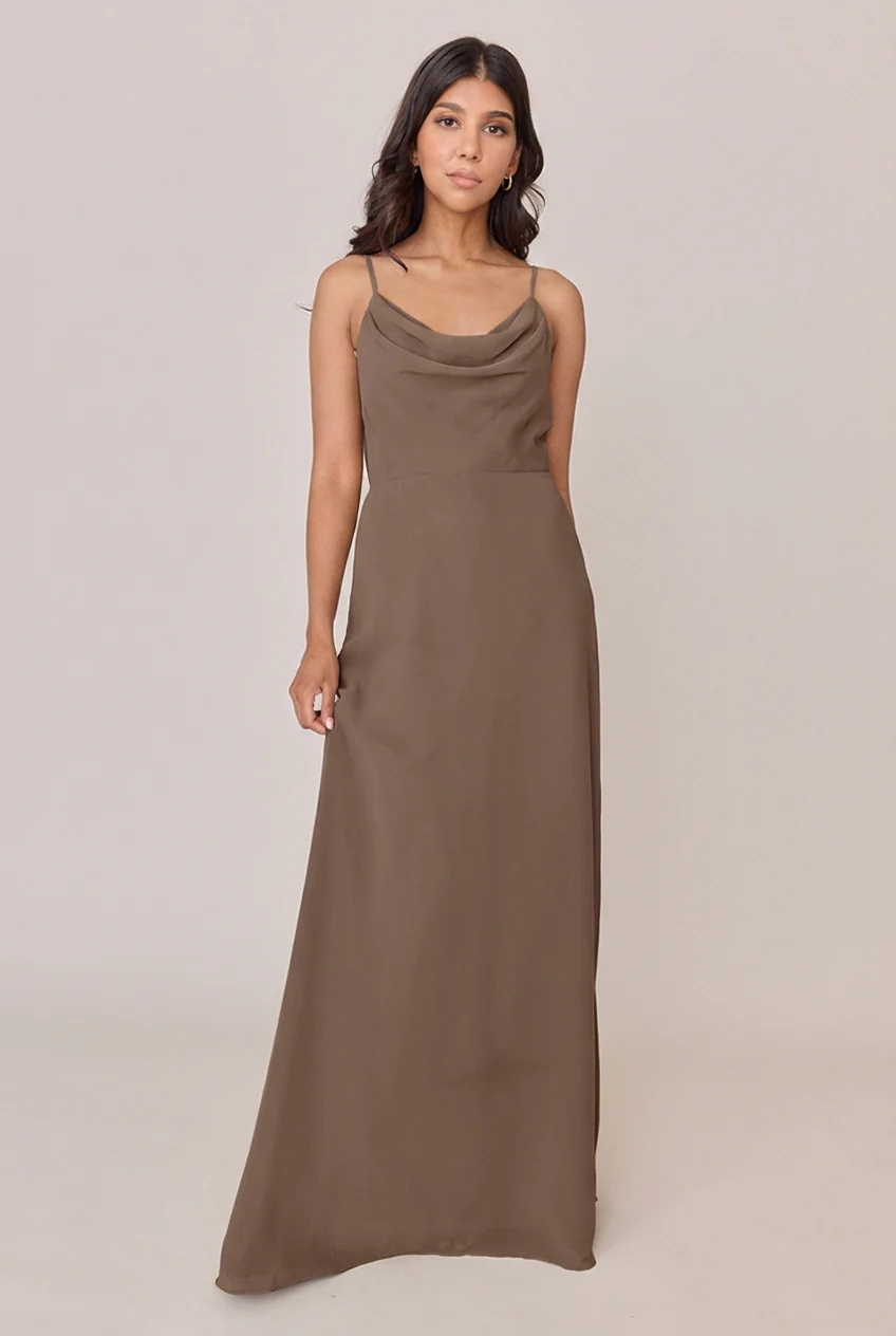 Nadia Chiffon Dress | Made To Order - Image 154