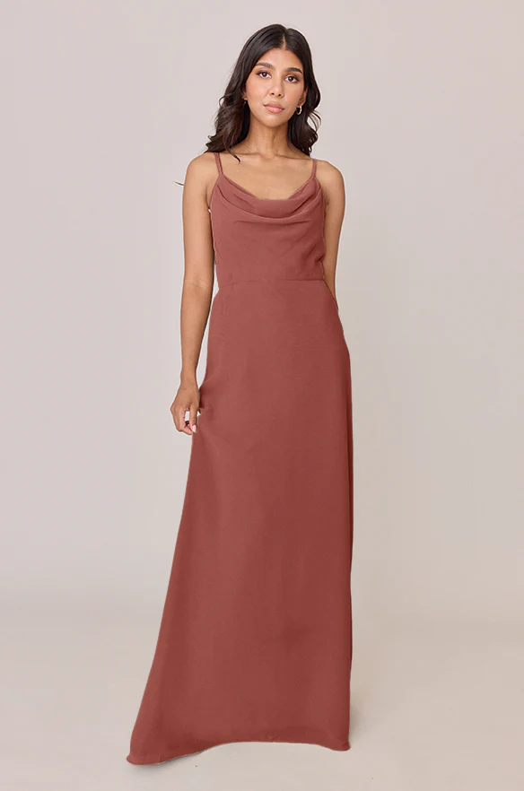 Nadia Chiffon Dress | Made To Order - Image 19