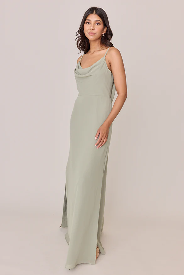 Nadia Chiffon Dress | Made To Order - Image 3