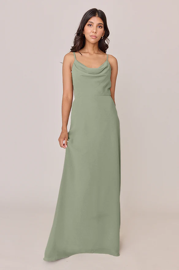 Nadia Chiffon Dress | Made To Order - Image 93