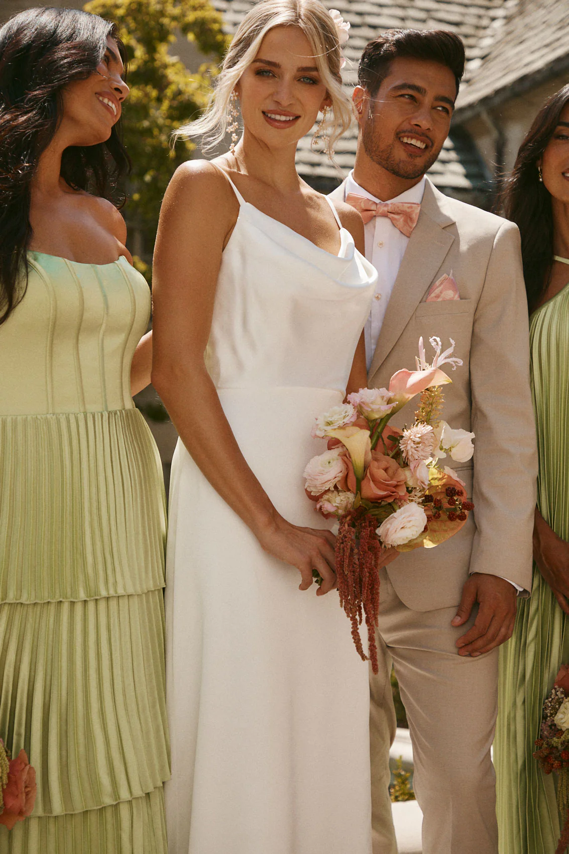 Nadia Satin Bridal Gown | Made To Order - Image 6