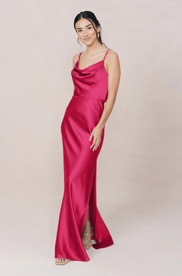 Nadia Satin Dress | Made To Order - Image 104