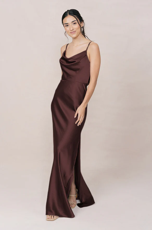 Nadia Satin Dress | Made To Order - Image 114