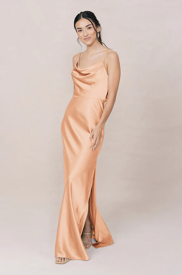 Nadia Satin Dress | Made To Order - Image 126