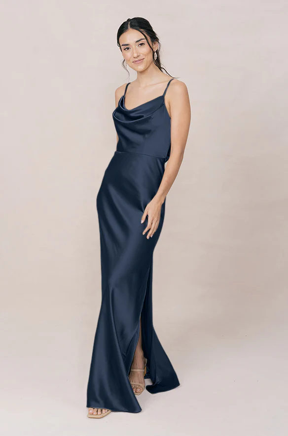 Nadia Satin Dress | Made To Order - Image 132