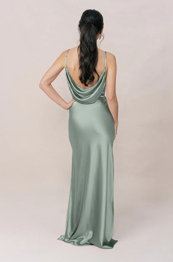 Nadia Satin Dress | Made To Order - Image 143