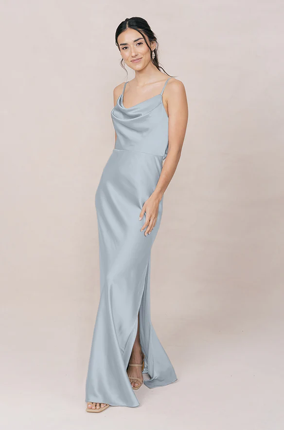 Nadia Satin Dress | Made To Order - Image 146