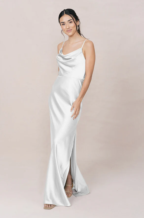 Nadia Satin Dress | Made To Order - Image 158
