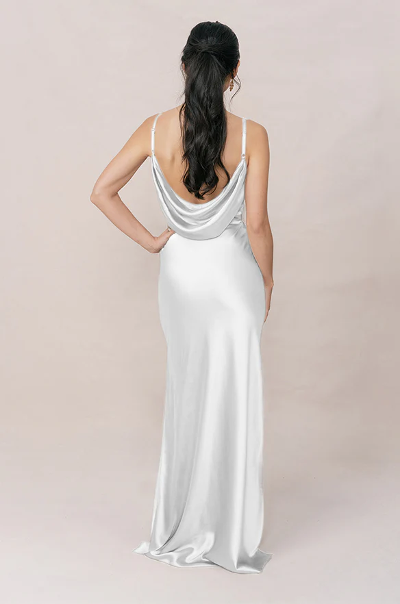 Nadia Satin Dress | Made To Order - Image 159