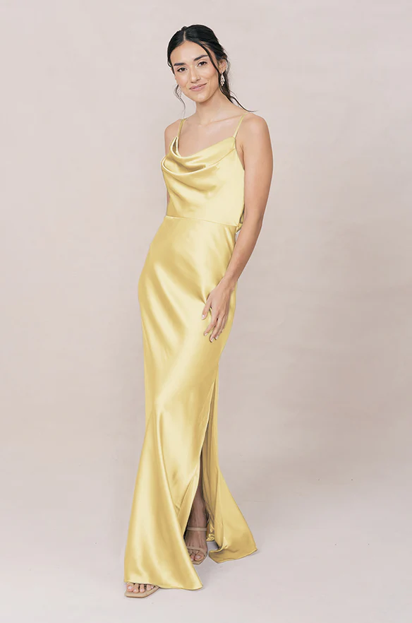 Nadia Satin Dress | Made To Order - Image 160